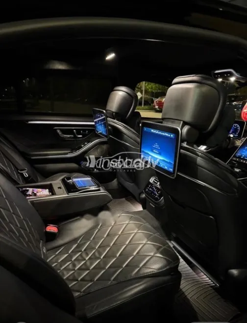 مرسيدس S 500 2021 أسود مستعملة للبيع - 5