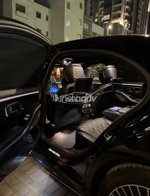 مرسيدس S 500 2021 أسود مستعملة للبيع - 6