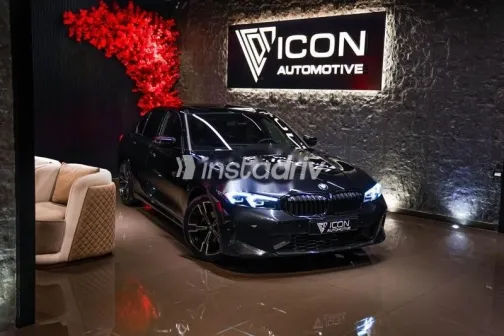 بي ام دبليو 320 2024 أسود مستعملة للبيع - 1