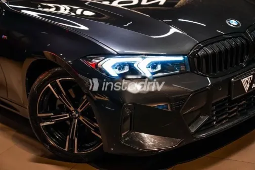 بي ام دبليو 320 2024 أسود مستعملة للبيع - 2