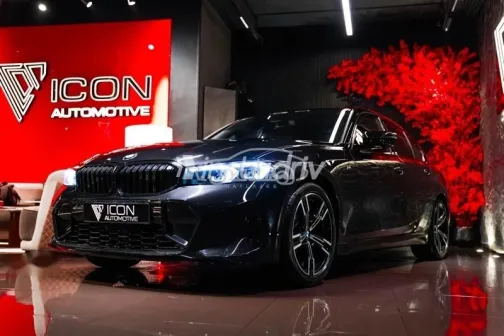 بي ام دبليو 320 2024 أسود مستعملة للبيع - 3