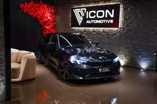 بي ام دبليو 320 2024 أسود مستعملة للبيع