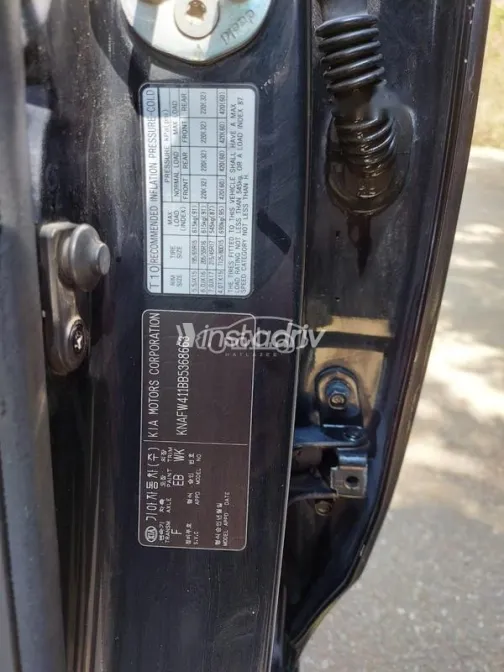 كيا سيراتو 2011 أسود مستعملة للبيع - 3