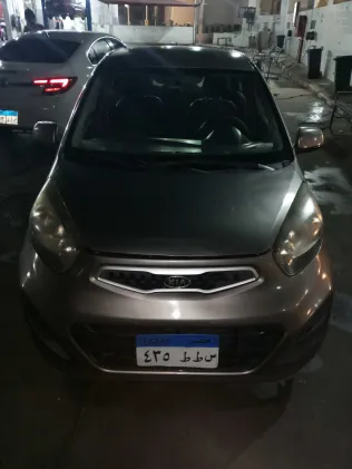 كيا بيكانتو 2012 أبيض مستعملة للبيع