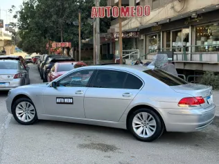 بي ام دبليو 740 2007 أبيض مستعملة للبيع