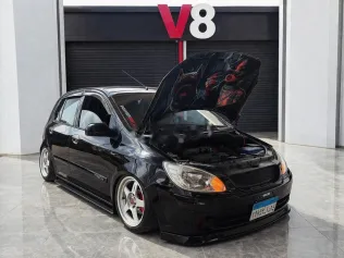 هيونداي جيتز 2010 أسود مستعملة للبيع