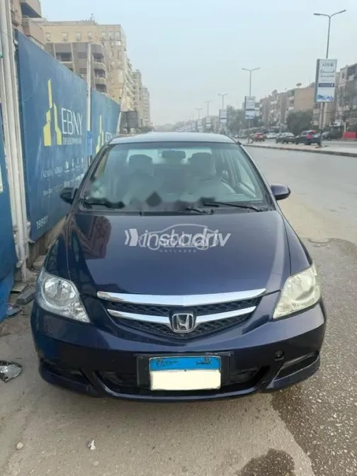 هوندا سيتى 2007 أزرق غامق مستعملة للبيع - 1