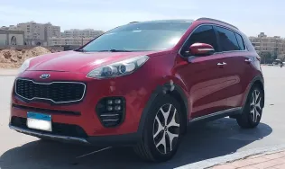 كيا سبورتاج 2017 أبيض مستعملة للبيع