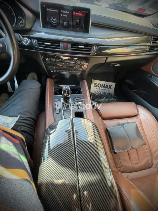 بي ام دبليو X6 M 2018 أسود مستعملة للبيع - 8