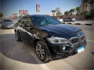 بي ام دبليو X6 M 2018 أسود مستعملة للبيع