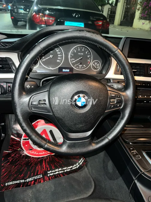 بي ام دبليو 316 2015 أبيض مستعملة للبيع - 8