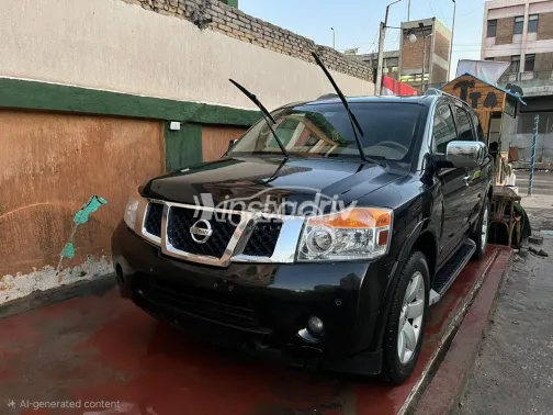 نيسان ارمادا 2008 أسود مستعملة للبيع - 1