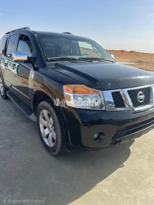 نيسان ارمادا 2008 أسود مستعملة للبيع - 2