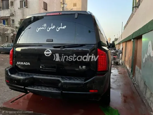 نيسان ارمادا 2008 أسود مستعملة للبيع - 5