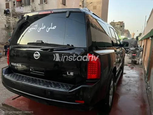 نيسان ارمادا 2008 أسود مستعملة للبيع - 6