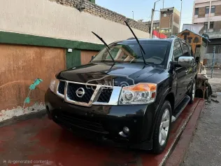 نيسان ارمادا 2008 أسود مستعملة للبيع