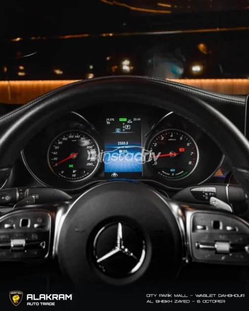 مرسيدس C 200 2023 أسود مستعملة للبيع - 8