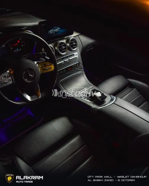 مرسيدس C 200 2023 أسود مستعملة للبيع - 9