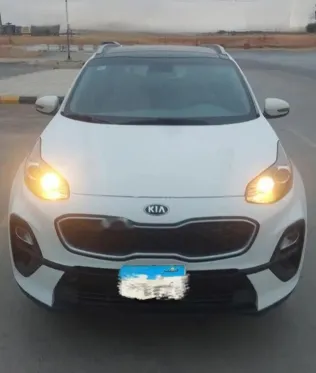 كيا سبورتاج 2020 أبيض مستعملة للبيع