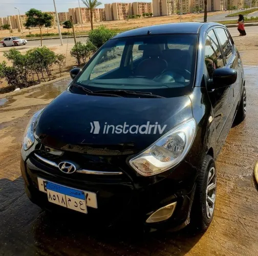 هيونداي I10 2008 أسود مستعملة للبيع - 2