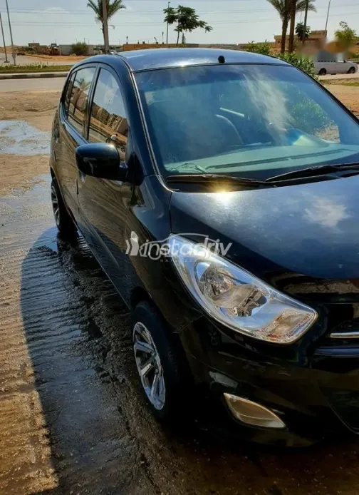 هيونداي I10 2008 أسود مستعملة للبيع - 3