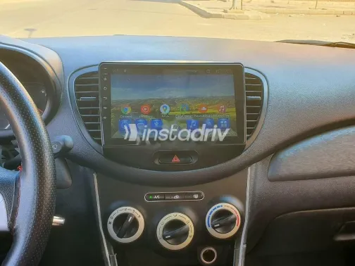 هيونداي I10 2008 أسود مستعملة للبيع - 4