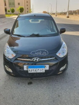 هيونداي I10 2008 أسود مستعملة للبيع