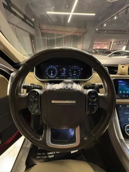 لاند روفر رنج روفر 2020 أحمر مستعملة للبيع - 4