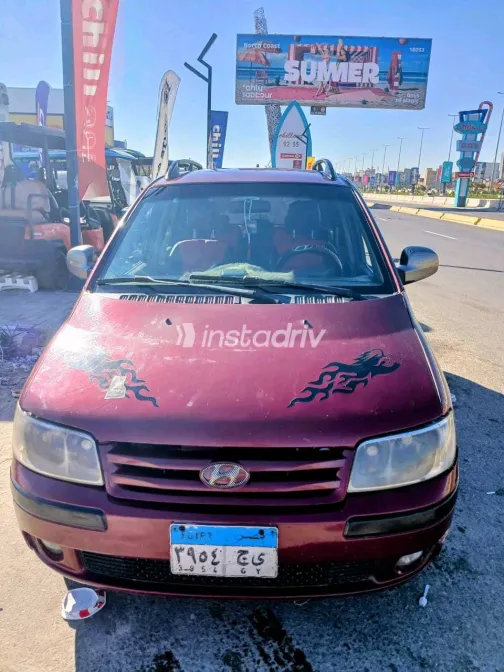 هيونداي ماتريكس 2008 أبيض مستعملة للبيع - 2