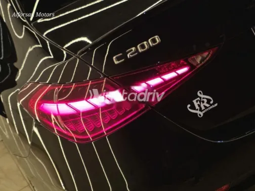 Mercedes C 200 2023 Black Used for Sale - 5