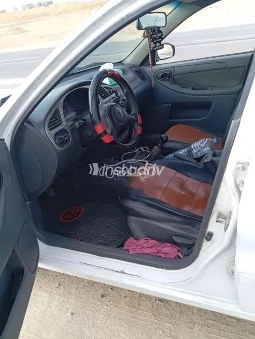 شيفروليه لانوس 2010 أبيض مستعملة للبيع - 7