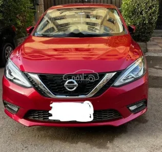 نيسان سنترا 2020 أبيض مستعملة للبيع