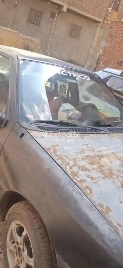 هيونداي اكسيل 1998 أسود مستعملة للبيع - 7