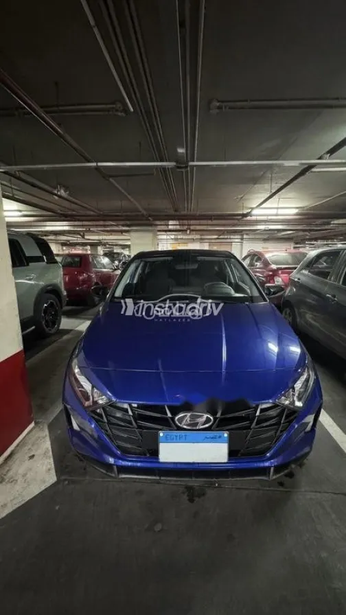 Hyundai I20 2023 Blue Used for Sale - 1