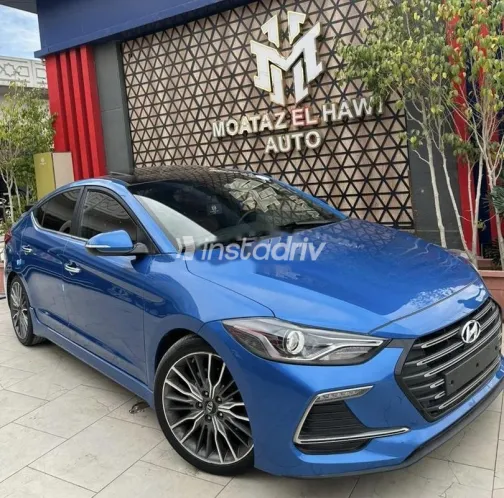Hyundai Elantra 2017 Dark Blue Used for Sale - 1