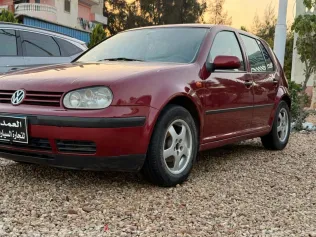فولكس فاغن جولف 1998 أبيض مستعملة للبيع
