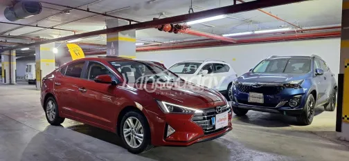 هيونداي إلنترا 2025 أحمر مستعملة للبيع - 10