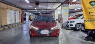 هيونداي إلنترا 2025 أحمر مستعملة للبيع