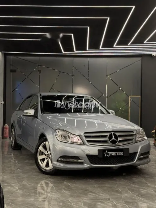 مرسيدس C 180 2013 فضي مستعملة للبيع - 1