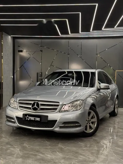 مرسيدس C 180 2013 فضي مستعملة للبيع - 2