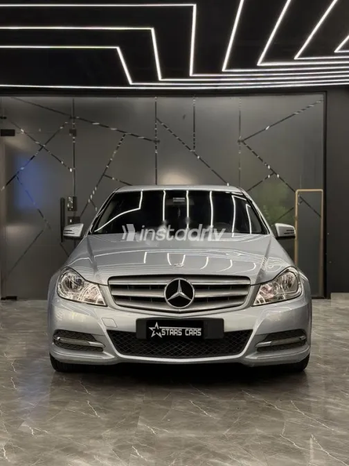 مرسيدس C 180 2013 فضي مستعملة للبيع - 3