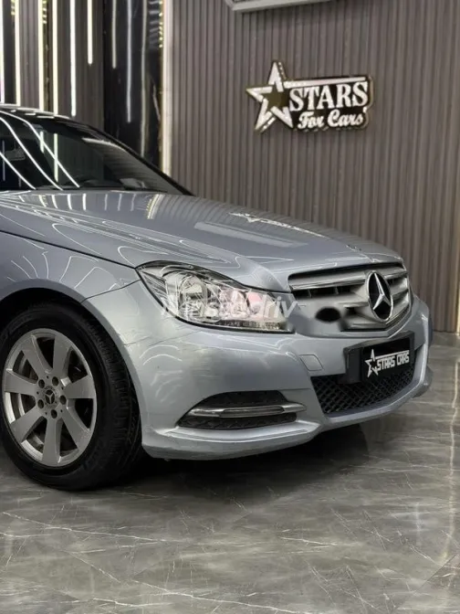 مرسيدس C 180 2013 فضي مستعملة للبيع - 5