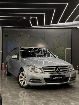 مرسيدس C 180 2013 فضي مستعملة للبيع