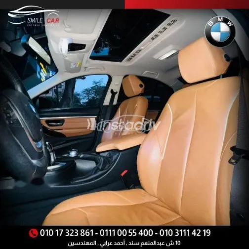 بي ام دبليو 320 2019 أزرق غامق مستعملة للبيع - 8