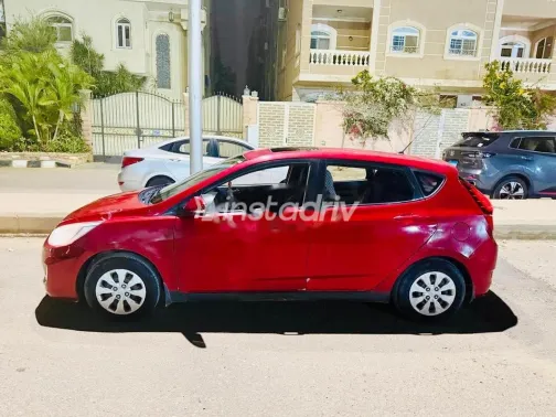 Hyundai Accent RB 2017 Dark Red Used for Sale - 2