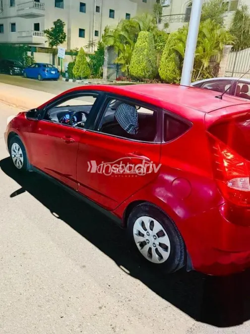 Hyundai Accent RB 2017 Dark Red Used for Sale - 7