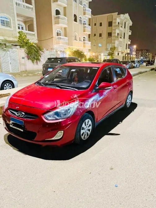 Hyundai Accent RB 2017 Dark Red Used for Sale - 8