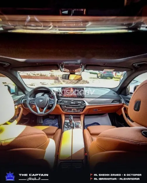 بي ام دبليو 520 2023 أبيض مستعملة للبيع - 2