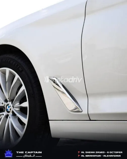 بي ام دبليو 520 2023 أبيض مستعملة للبيع - 8