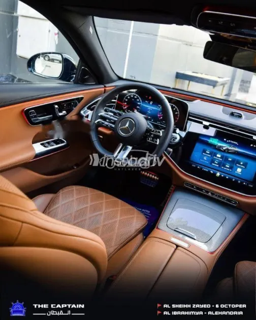 مرسيدس E 200 2025 أسود مستعملة للبيع - 2